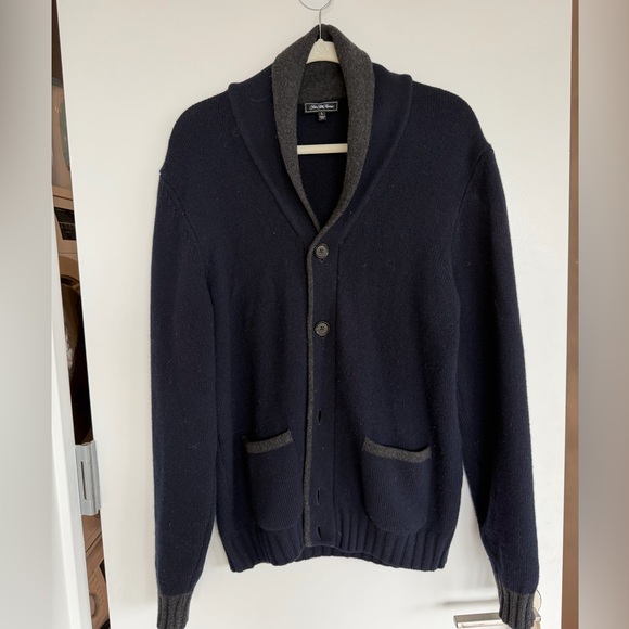 Saks Shawl collar cashmere cardigan